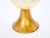Pair of Mid-Century Modern Italian Venetian Art Glass Gilt & Painted Compotes For Sale - Image 10 of 12