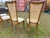 Vintage Mid Century Modern Cane Back Dining Chairs Set of 4 For Sale - Image 9 of 12