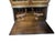 Vintage Chippendale-Style Serpentine Secretary Desk & Bookcase For Sale - Image 6 of 7