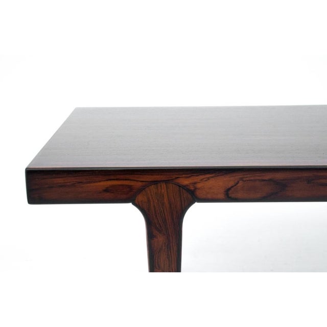 Rosewood Coffee Table, Denmark, 1960s For Sale - Image 4 of 8