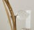 Mid 20th Century Bagues Style Gold Finish Foliate Glass Chandelier For Sale - Image 5 of 12
