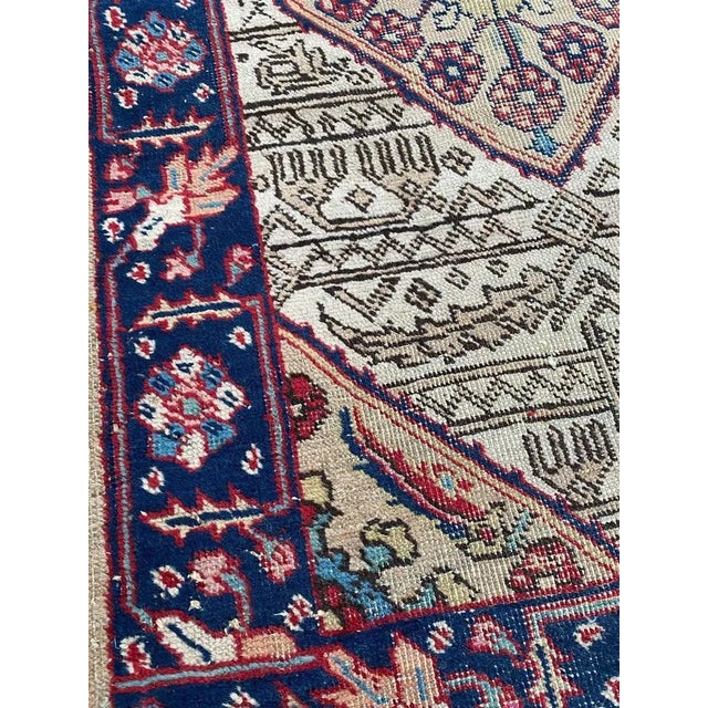 Small 19th Century Antique Tabriz Rug For Sale - Image 14 of 18