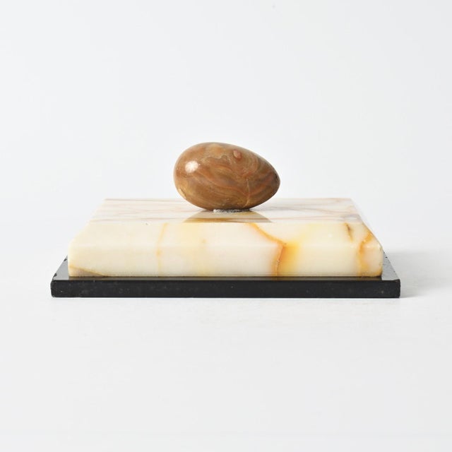 Antique Marble and Onyx Paperweight, 1890s For Sale - Image 5 of 8