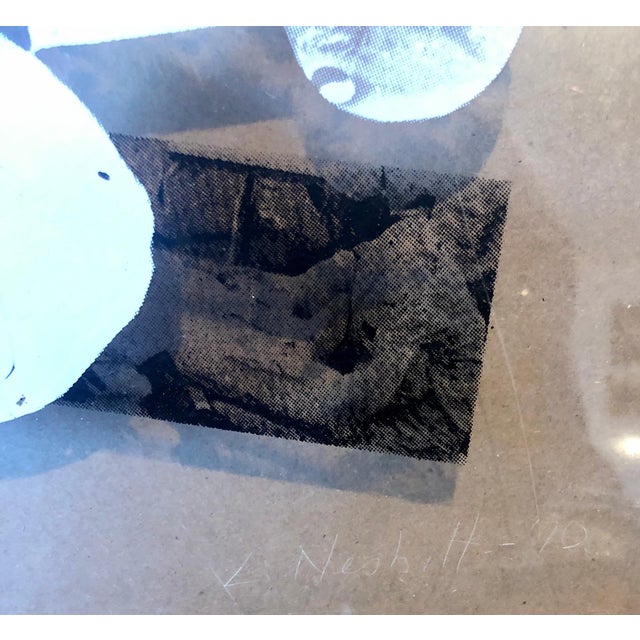 Lowell Nesbitt, MOONWALK 1970 Color Silkscreen Screenprint Acrylic Plexiglass Mod Space Art, 1970 For Sale - Image 9 of 15