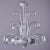 Fancy Murano Glass Art Deco Chandelier For Sale - Image 13 of 13