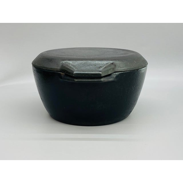 Michael Lax 1970s Michael Lax for Copco Danish Cast Iron D3 4 Qt. Dutch Oven For Sale - Image 4 of 11