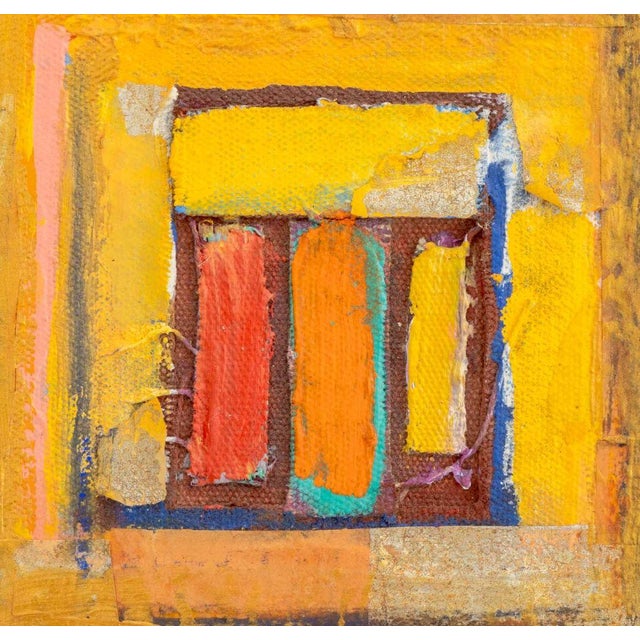 Abstract Edith Isaac Rose Abstract Composition Collage For Sale - Image 3 of 7