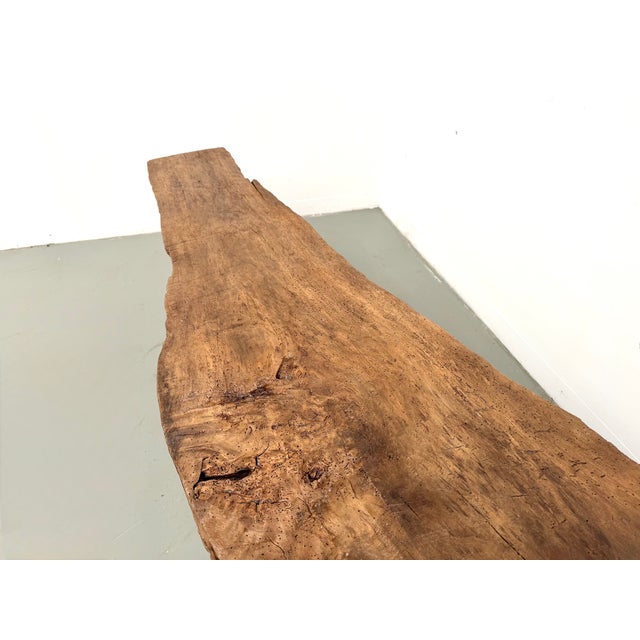 Organic Coffee Table in Poplar, 1990s For Sale - Image 11 of 18