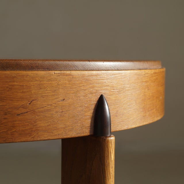 Vintage Dutch Art Deco Side Table, 1920s For Sale - Image 16 of 18