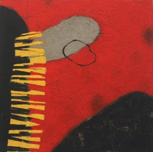 Janette Dye "First Signs #1" Contemporary Painting