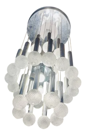 Chandelier by Gaetano Sciolari, 1970s
