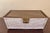 Mark Cross Early 20th Century Mark Cross Leather and Wicker Basket Sewing Box With Silk Lining For Sale - Image 4 of 18
