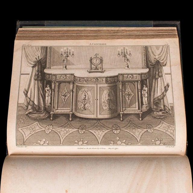 1812's Antique Cabinet Maker's Drawing Book For Sale - Image 9 of 12