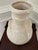 Contemporary Large Ivory Crackle Glaze Ceramic Floor Vase For Sale - Image 3 of 8
