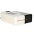 Plastic White Black Plexiglass Perfume Bottle Clutch For Sale - Image 7 of 9