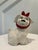 A rare collectible vintage Brush McCoy “Toothache Dog” cookie jar featuring the beloved whimsical terrier with an...