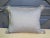 Mary Jane McCarty Designs Blue Pillow Made with Antique Fabric For Sale - Image 4 of 5