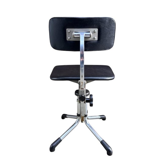 Metal 360 Chair from W.H. Gispen and Hoffmann, 1960s For Sale - Image 7 of 8