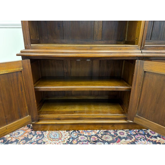 English Semi Open Bookcase For Sale - Image 13 of 14