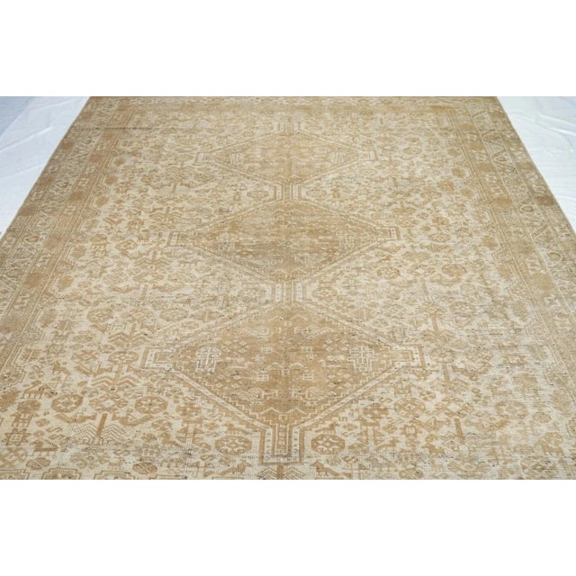 Textile Vintage Shriaz Rug 7' x 10'1'' For Sale - Image 7 of 11