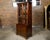 English 19th Century Mahogany Bookcase with Glass Doors and Carved Rosettes For Sale - Image 9 of 12