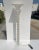 Modern Post-Modern Frosted Lucite Floor Lamp For Sale - Image 3 of 12