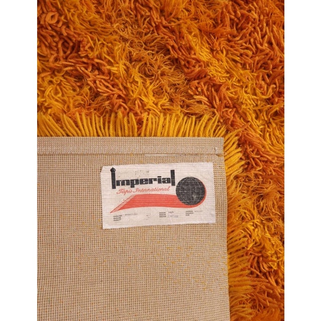 Mid-Century Modern French Rug from Imperial Tapis International, 1970s For Sale - Image 4 of 7