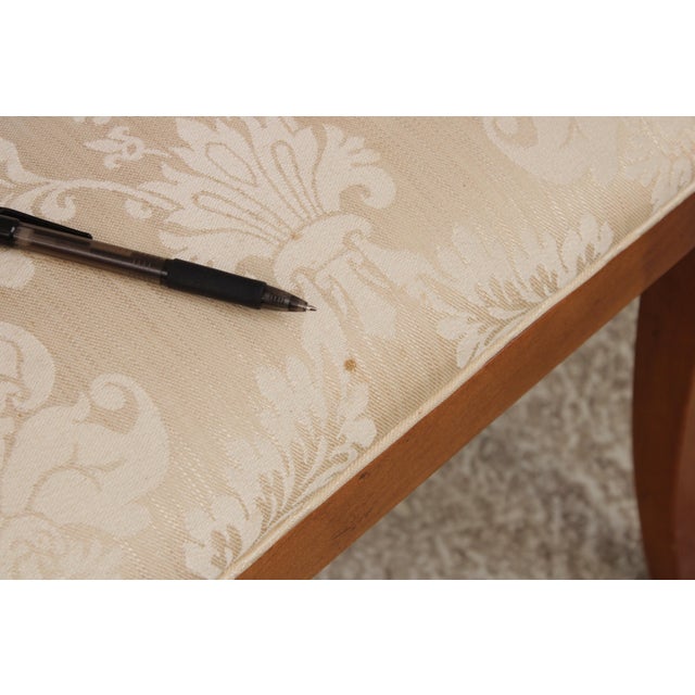 Set of 6 Baker Cherry Regency Style Dining Chairs For Sale - Image 12 of 18