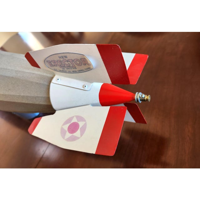 Mid-Century Modern 1930s Vintage Gilbert Erector Zeppelin Airship Blimp Model For Sale - Image 3 of 12