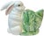 English Vintage Italian Majolica Rabbit & Cabbage Cachepot Planter – 9" For Sale - Image 3 of 11