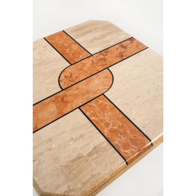 Vintage Marble Coffee Table, Italy, 1990s For Sale - Image 9 of 10