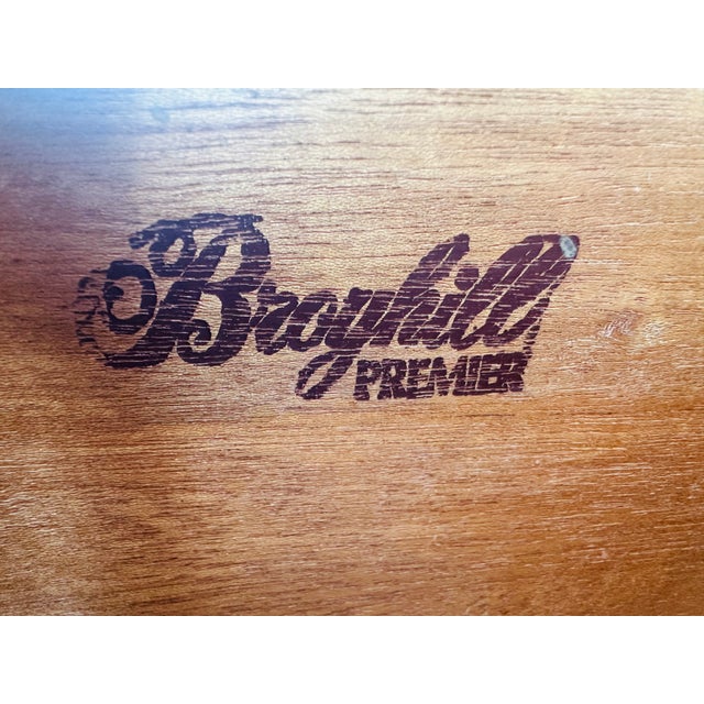Mid-Century Modern Vintage Mid Century Modern Broyhill Premier Tallboy Dresser For Sale - Image 3 of 11