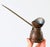 Turkish Vintage Turkish Embossed Copper Coffee Pot Ladle W/ Brass Handle For Sale - Image 3 of 10
