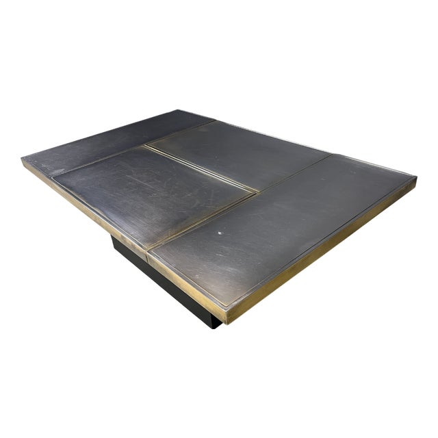 Hidden Bar Coffee Table from Belgochrom, 1970s For Sale