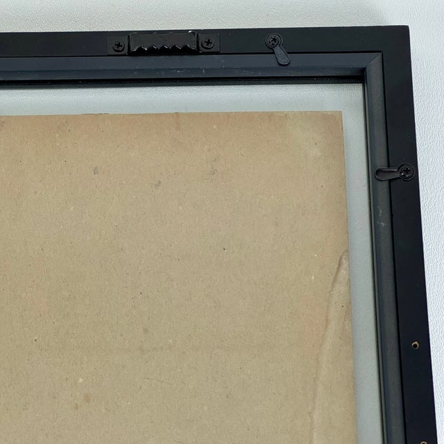 Paper 1 of 2 Framed Original O/B Painting of Bird, Signed McCarthy C1960 For Sale - Image 7 of 7