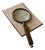 Vintage Magnifying Glass with Dice Handle, 1970s For Sale