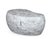 GRC finished in white with black veining Materials: Glass Reinforced Concrete A part of the Cadence Collection.