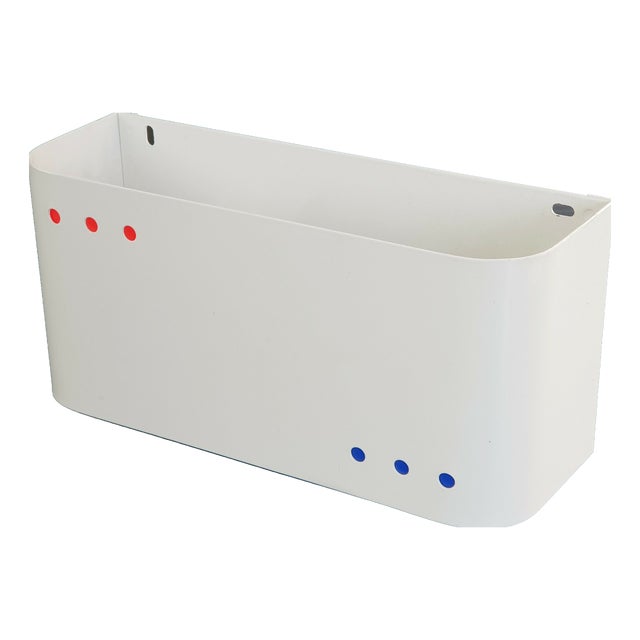 Vintage Wall Light in White Lacquered Sheet Metal from Amilux, 1960s For Sale