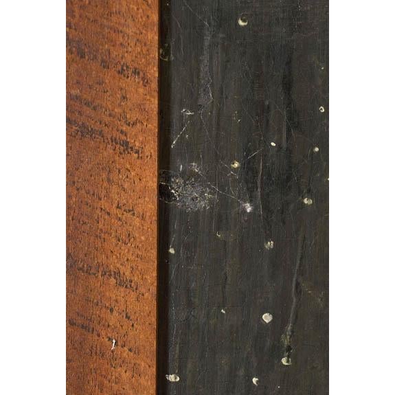 1980s Signed Oil on Canvas of 'Old Albert' With Coors Beer Sign (D. 1983) | in Handmade Oak Frame For Sale - Image 11 of 11