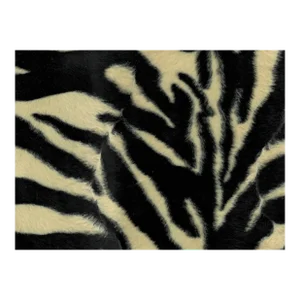 Ast Fabrics Zebra Print Faux Fur Fabric 29 Yard Lot