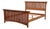 Stickley Cherry Queen Size Prairie Mission Bed For Sale