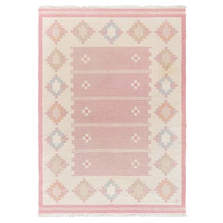 Doris Leslie Blau Vintage Swedish Double Sided Rug For Sale