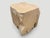 Andrianna Shamaris Minimalist Bleached Teak Wood Side Table For Sale - Image 9 of 18