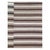 Modern Galerie Shabab Collection Mid-20th Century Turkish Flat-Weave Kilim Accent Rug in Brown, Cream, & Black For Sale - Image 3 of 10