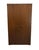 Wood Hickory White Briar Collection Burled Walnut Contemporary Modern / Art Deco 42″ Storage Armoire For Sale - Image 7 of 8