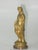 Neoclassical Neoclassical Lady Statue Antique Gold-Plated Spelter Gilded Sculpture Fennel, Clock Part For Sale - Image 3 of 15