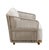 White Alpine Teak Wood Outdoor Sofa With Biege Rope Design For Sale - Image 8 of 12