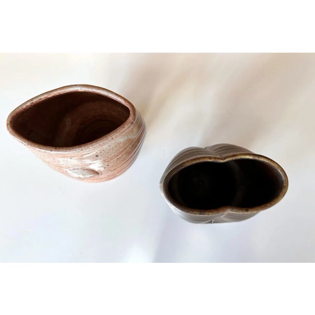 Collection of Two Ceramic Glazed Vases by Warren Mackinzie - Set of 2 For Sale - Image 12 of 12