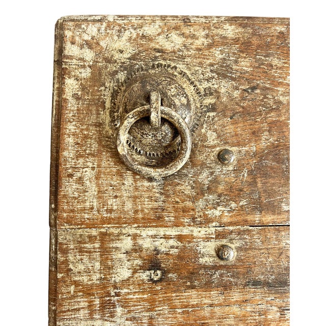 Brown Vintage Swing Board X Console Table For Sale - Image 8 of 8