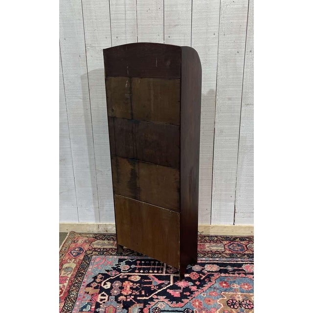 Brown Vintage English Oak Shelf, 1930s For Sale - Image 8 of 9